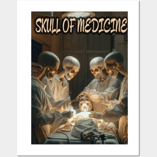 Skull of Medicine - The Surreal Operation Posters and Art